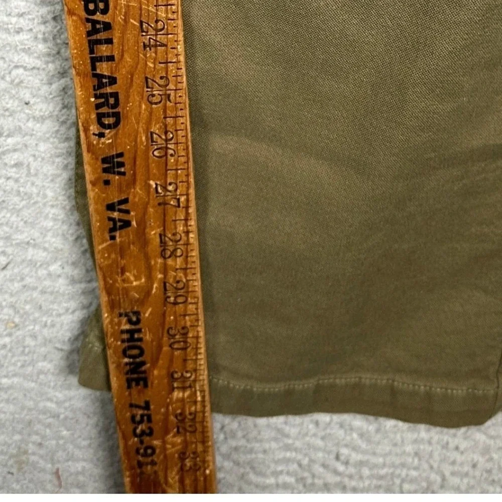 The North Face Pants Mens 38 Olive Green Climbing Hiking Chino Stretch Outdoor
